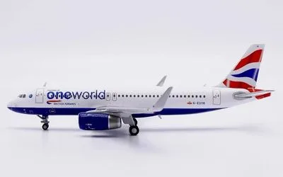 British Airways Airbus A320 w/ Sharklets G-EUYR 1:400 JC Wings