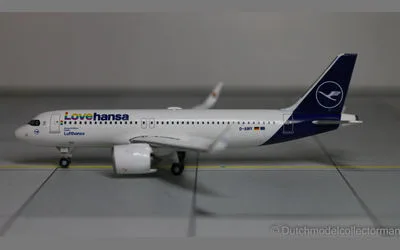 Lufthansa Airbus A320neo D-AINY 1:500 Herpa