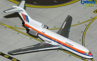 United Airlines Boeing 727-100 N7001U 1:400 GeminiJets