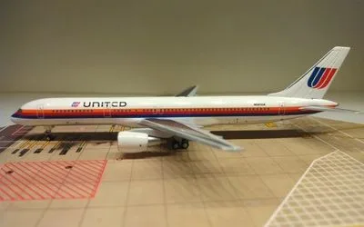 United Airlines Boeing 757-200 N501UA 1:400 Aeroclassics