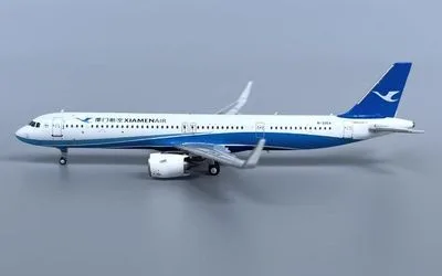 Xiamen Airlines Airbus A321neo B-32GA 1:400 HYJL Wings made by NG Models
