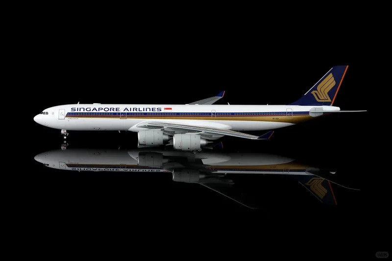 Singapore Airlines Airbus A340-500 9V-SGA 1:200 SQ Wings