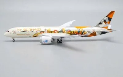 Etihad Airways Boeing 787-9 A6-BLH 1:400 JC Wings