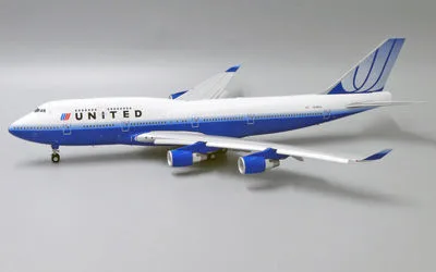 United Airlines Boeing 747-400 N128UA 1:200 JC Wings