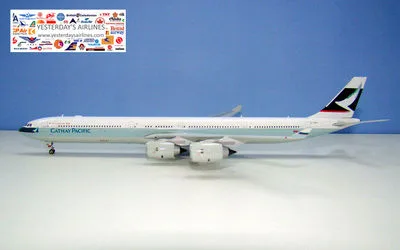 キャセイパシフィック エアバス A340-600 B-HQC 画像1