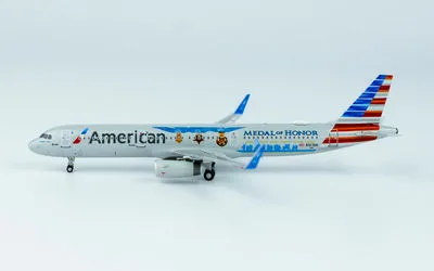 American Airlines Airbus A321 w/ Sharklets N167AN 1:400 NG Models