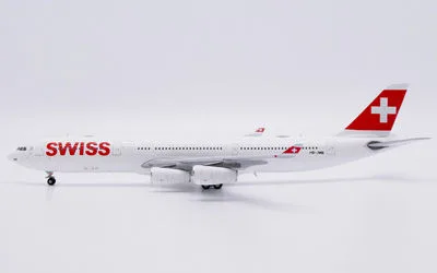 Swiss International Air Lines Airbus A340-300 HB-JMB 1:400 JC Wings
