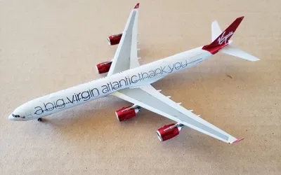 Virgin Atlantic Airbus A340-600 G-VNAP 1:400 Phoenix Models