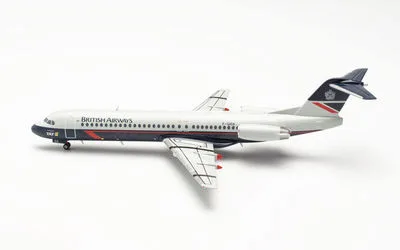 British Airways Fokker 100 F-GIOA 1:200 Herpa