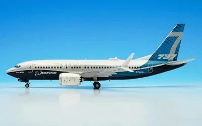 Boeing House Boeing 737 MAX 7 N7201S 1:200 NG Models