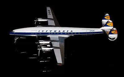 Lufthansa Lockheed L-1649 D-ALAN 1:400 Aeroclassics