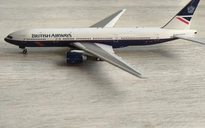 British Airways Boeing 777-200 G-VIIC 1:400 Phoenix Models