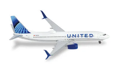 United Airlines Boeing 737-800 w/ Scimitar Winglets N87531 1:500 Herpa