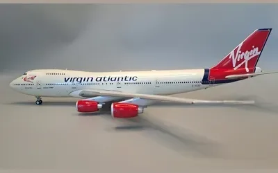 Virgin Atlantic Boeing 747-200 G-VZZZ 1:200 JC Wings