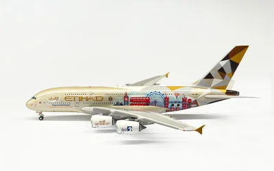 Etihad Airways Airbus A380-800 A6-APE 1:400 Aviation400