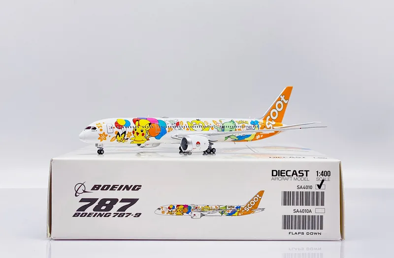 Scoot Boeing 787-9 9V-OJJ 1:400 JC Wings