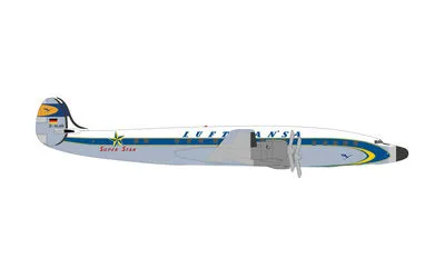 ルフトハンザ航空 ロッキード L-1649Starliner D-ALAN