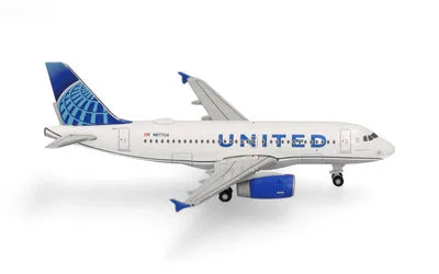 United Airlines Airbus A319 N877UA 1:500 Herpa