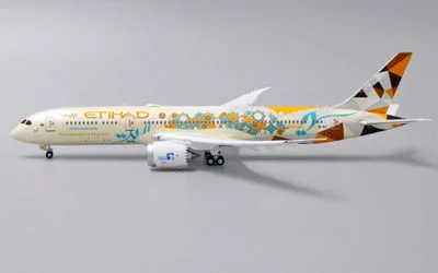 Etihad Airways Boeing 787-9 A6-BLI 1:400 JC Wings