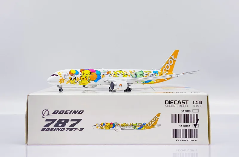 Scoot Boeing 787-9 9V-OJJ 1:400 JC Wings