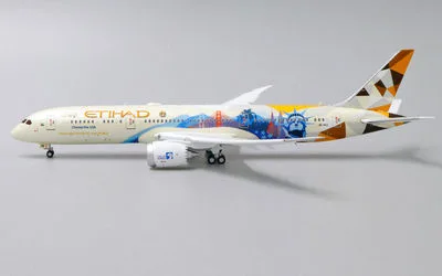 Etihad Airways Boeing 787-9 A6-BLC 1:400 JC Wings