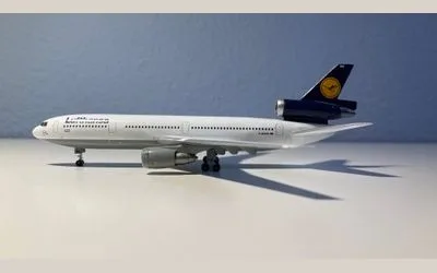 Lufthansa McDonnell Douglas DC-10-30 D-ADDO 1:500 Herpa