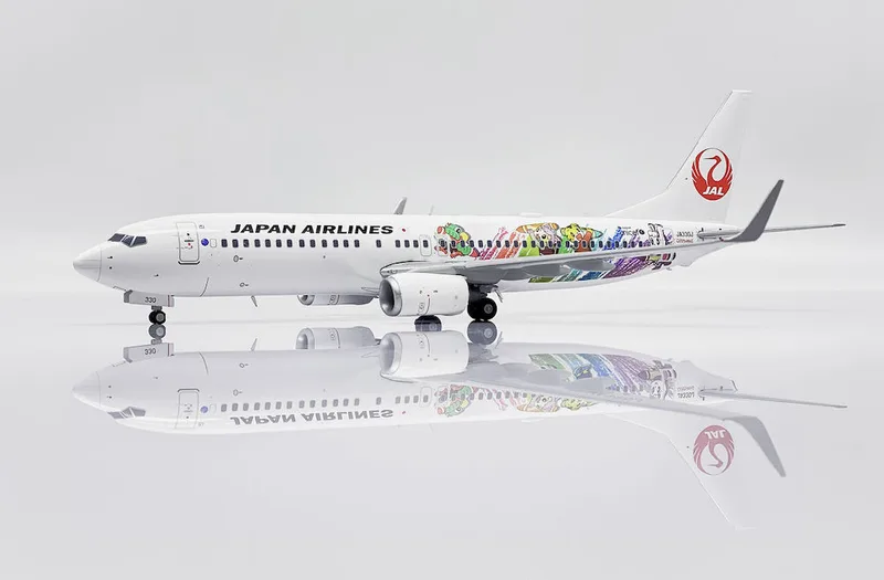 Japan Air Lines (JAL) Boeing 737-800 w/ Winglets JA330J 1:200 JC Wings