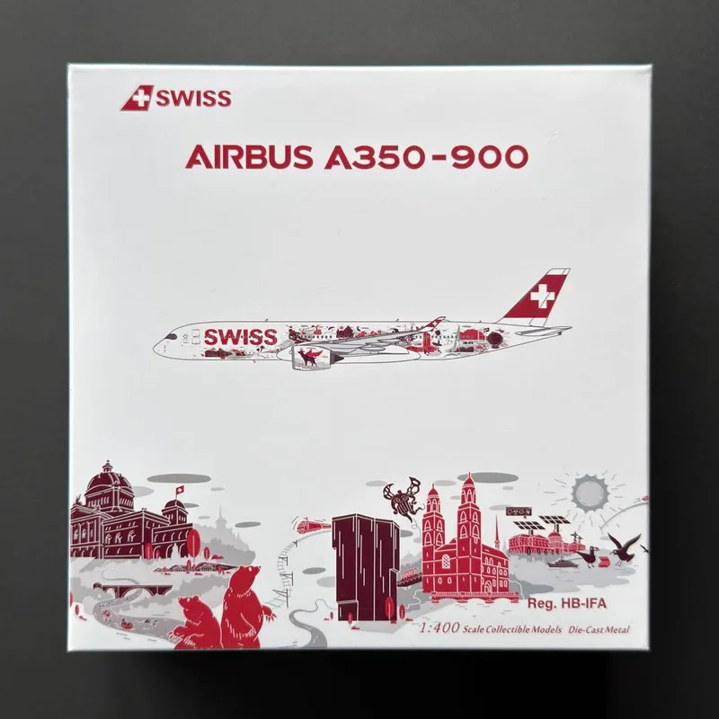 Swiss International Air Lines Airbus A350-900 HB-IFA 1:400 NG Models