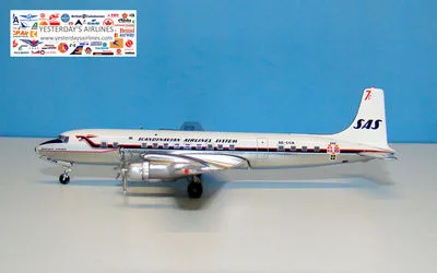 スカンジナビア航空 ダグラス DC-7C SE-CCB 画像1