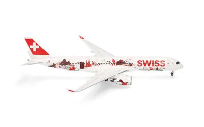 Swiss International Air Lines Airbus A350-900 HB-IFA 1:200 Herpa