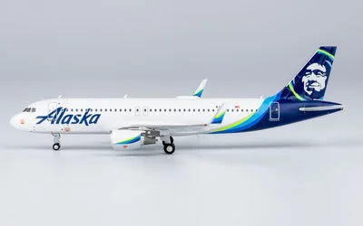 Alaska Airlines Airbus A320 w/ Sharklets N361VA 1:400 NG Models