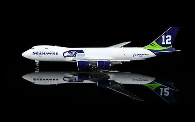 Boeing House Boeing 747-8F N770BA 1:400 HX Models