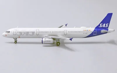 Scandinavian Airlines (SAS) Airbus A321 OY-KBH 1:400 JC Wings