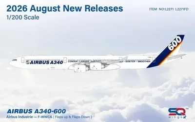 エアバスハウスカラー エアバス A340-600 F-WWCA