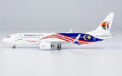 Malaysia Airlines Boeing 737 MAX 8 9M-MVA 1:400 NG Models
