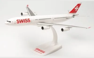 スイス航空 エアバス A340-300 HB-JMI 画像1