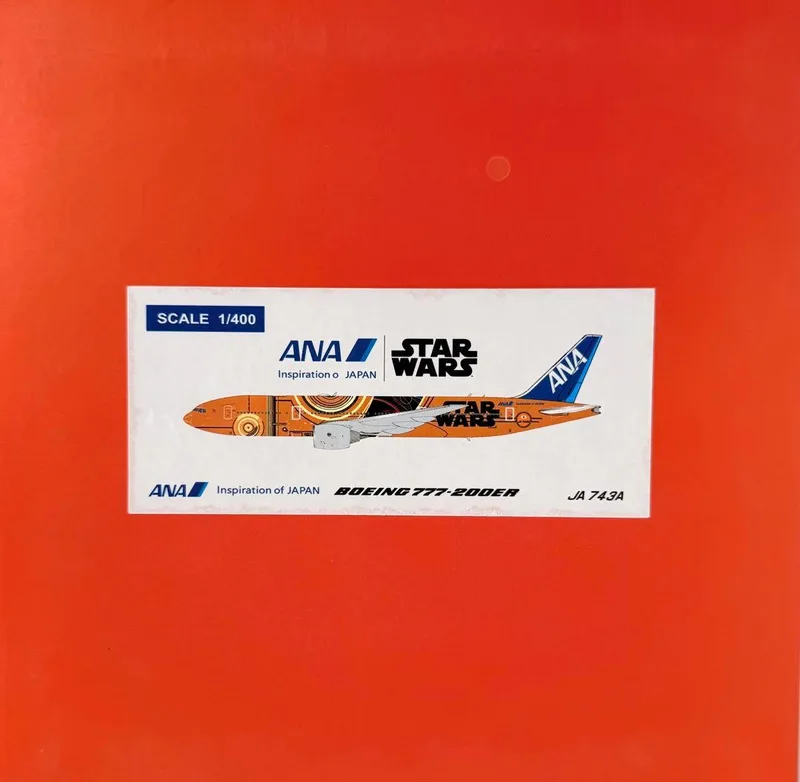 All Nippon Airways (ANA) Boeing 777-200 JA743A 1:400 JC Wings