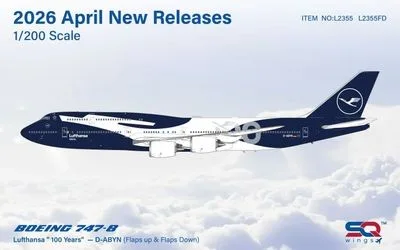ルフトハンザ航空 ボーイング 747-8 D-ABYN