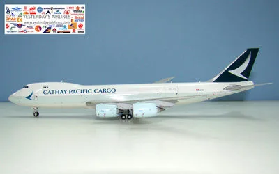 Cathay Pacific Cargo Boeing 747-8F B-LJN 1:400 JC Wings