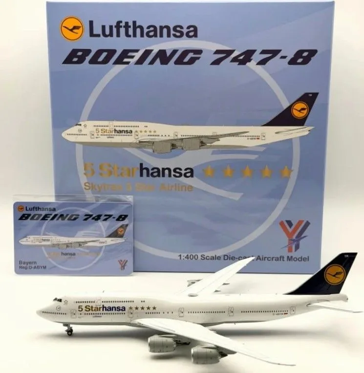ルフトハンザ航空 ボーイング 747-8 D-ABYM