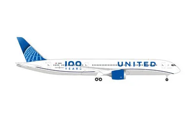 United Airlines Boeing 787-9 N61101 1:500 Herpa