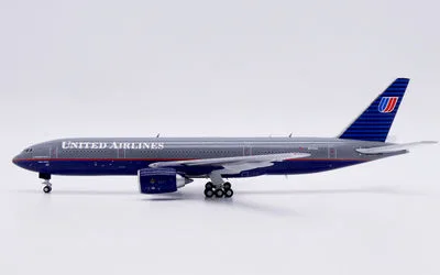 United Airlines Boeing 777-200 N777UA 1:400 JC Wings