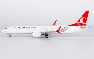 Turkish Airlines Boeing 737 MAX 9 TC-LYB 1:200 NG Models