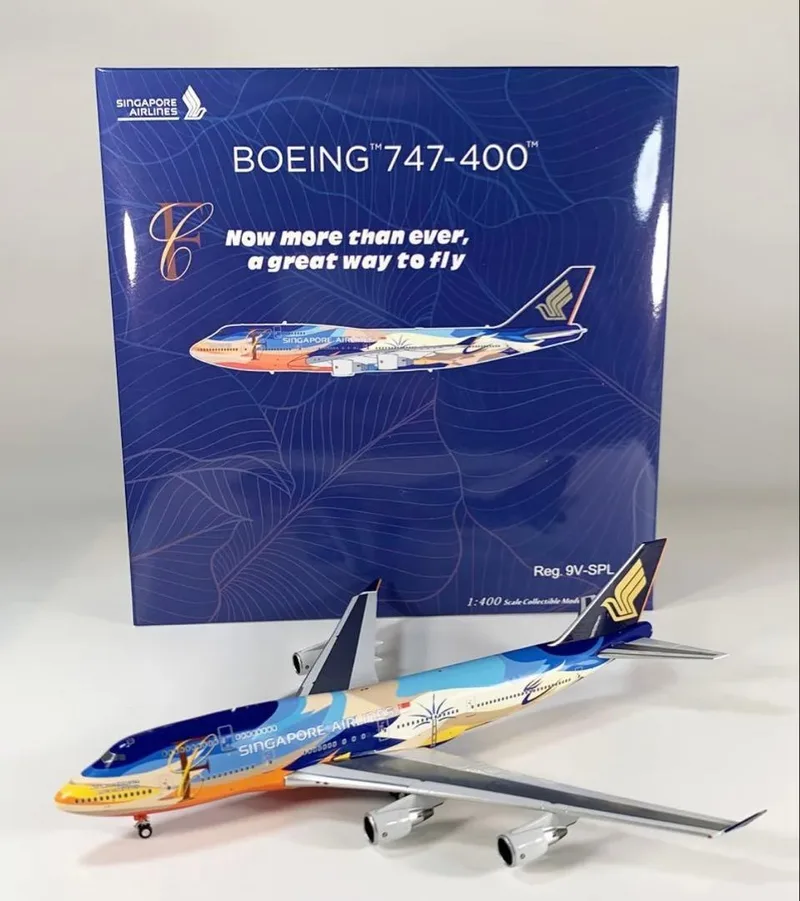 シンガポール航空 ボーイング 747-400 9V-SPL