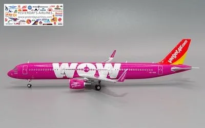 Thai VietJet Airbus A321 HS-VKM 1:400 Panda Model