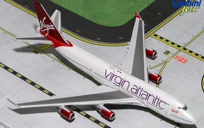 Virgin Atlantic Boeing 747-400 G-VBIG 1:400 GeminiJets