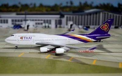 Thai Airways International Boeing 747-400 HS-TGT 1:400 JC Wings