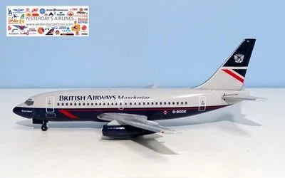 British Airways Boeing 737-200 G-BGDE 1:400 Aeroclassics
