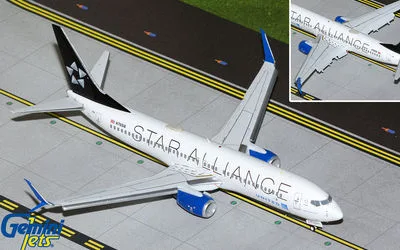 United Airlines Boeing 737-800 w/ Scimitar Winglets N76516 1:200 GeminiJets