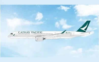 キャセイパシフィック エアバス A350-900 B-LRV